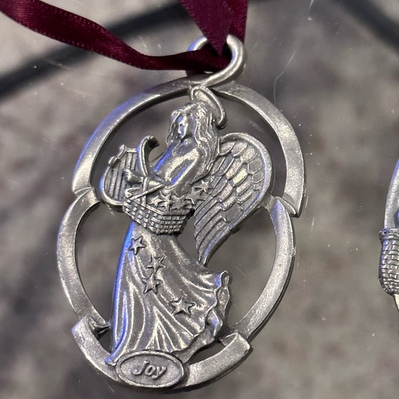 Vintage pewter Longaberger ornaments - Picture 5 of 10